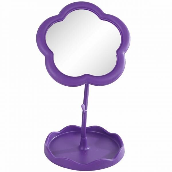 Spiegelblume weiß/lila 31 cm 2 Stück sortiert