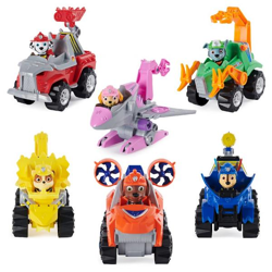 Spin Master 30555 - Paw Patrol - Dino Rescue toy car assortment (6 pieces)