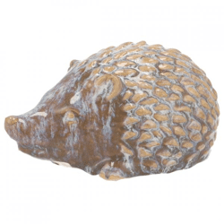 Statue Igel grau 15 cm