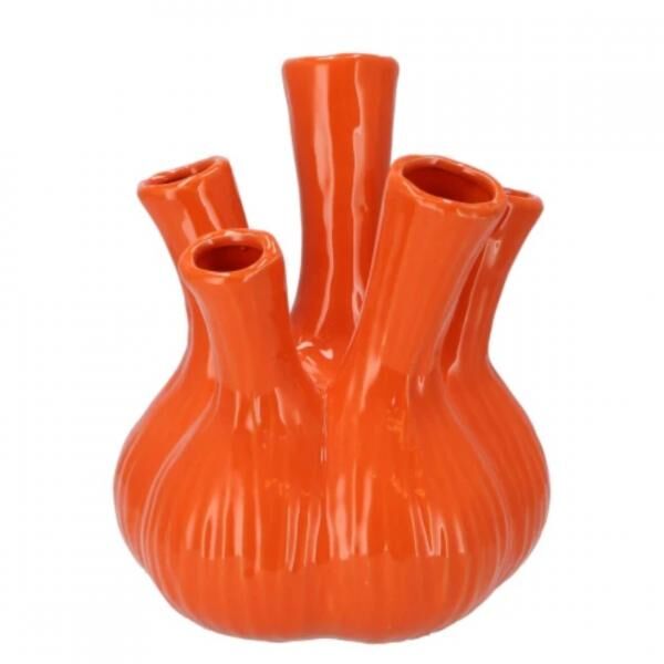 Vase Aglio orange 28 cm