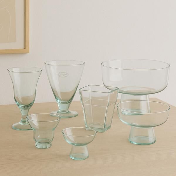 Vase Farrar Glas transparent 15 cm