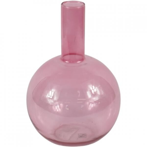 Vase rosa Glas 30,5 cm