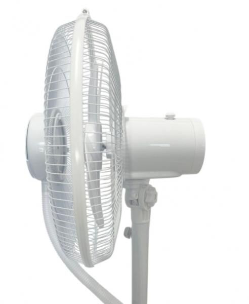 Warenkraft Standventilator mit Wasser Spr&uuml;hnebel Ventilator leise Oszillation 70 Watt