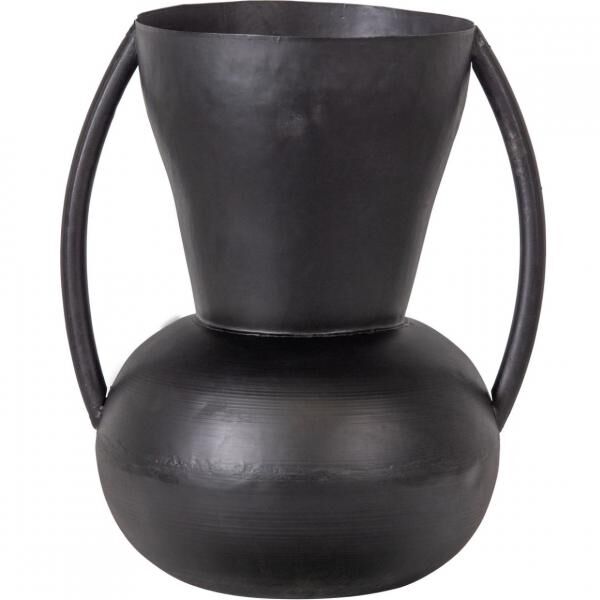 WOOOD Vase Siep Metall schwarz 43 cm