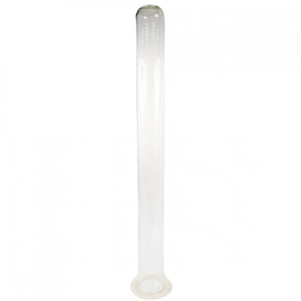 Zylinder XL auf Fuß Glas 100 cm