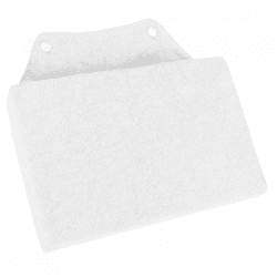 Bath cushion Sweet Dreams white 25 x 16 cm