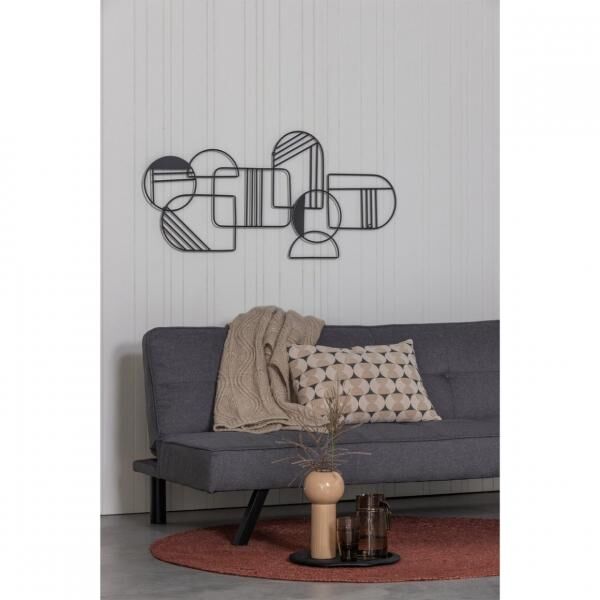 BePureHome Schale Joah Metall schwarz 35 cm