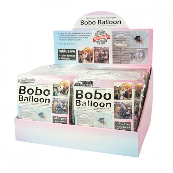 Bobo Luftballon füllbar 40 cm