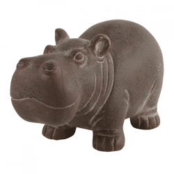 Countryfield beeld Mafuta nijlpaard bruin 22 cm