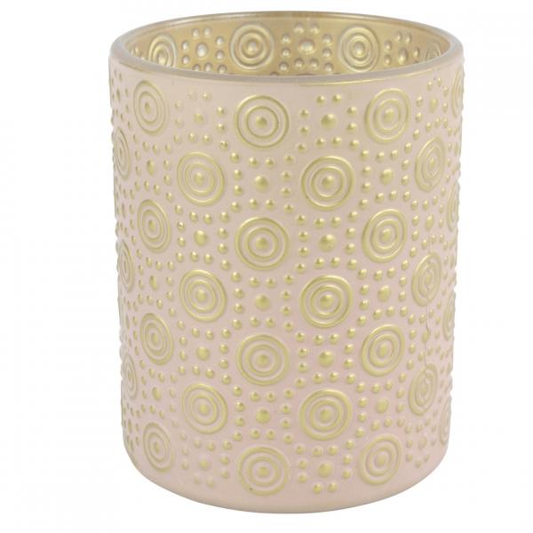 Countryfield Teelichthalter Hailey L rosa 12,5 cm