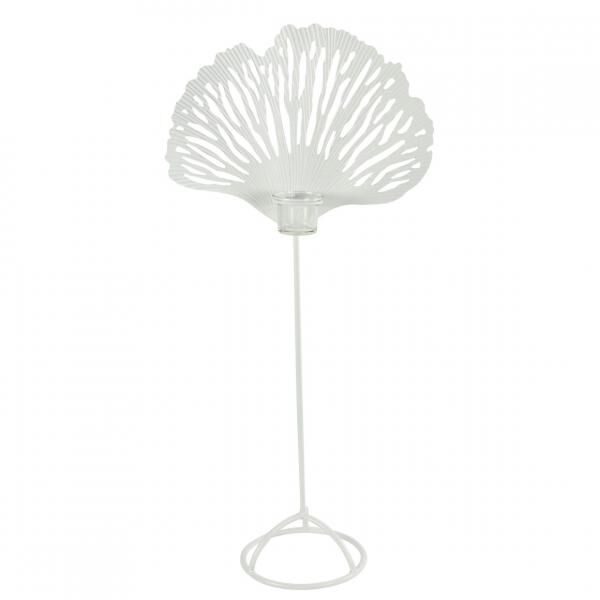 Countryfield Teelichthalter Lizet L weiß 71 cm