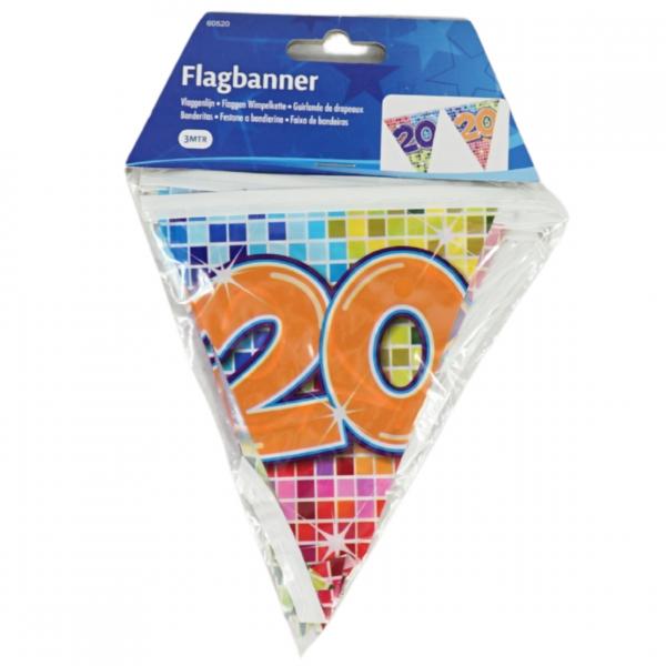 Folat Mini-Fahnenleine 20 Jahre 3 Meter