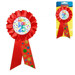 Folat Rosette 25 Jahre 8 cm