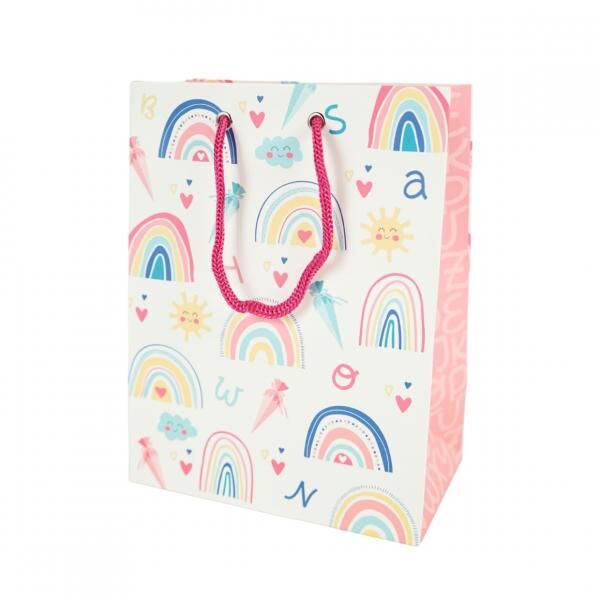 Gift bag Rainbow 16.5 x 10 x 21.5 cm