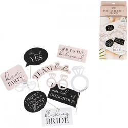 Ginger Ray photobooth props 10 pieces