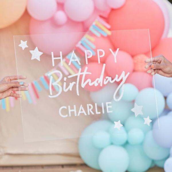 Ginger Ray stencil set 6 pieces