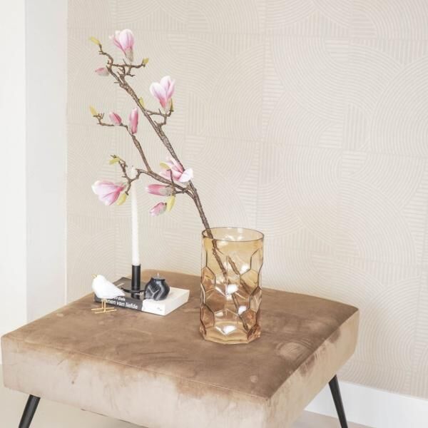 Housevitamin vase Pattern amber 25 cm