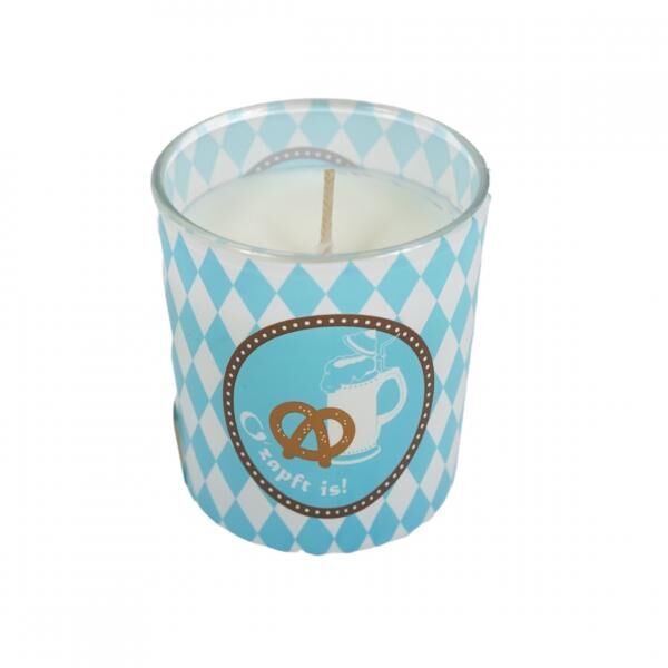 Kerze im Glas Oktoberfest 7 x 7,8 cm