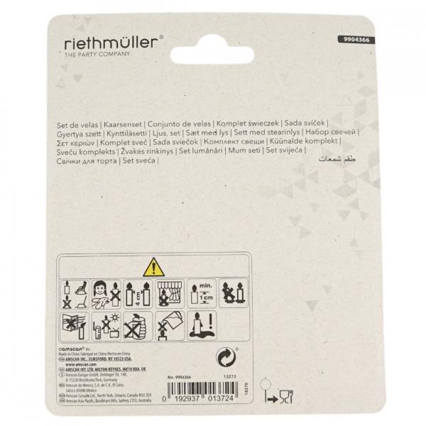 Kerzen Yay Hooray! 6 cm Satz von 11