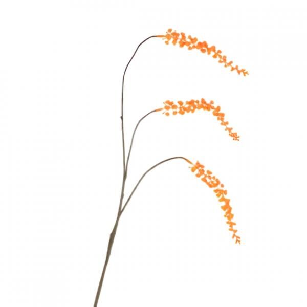 Künstlicher Zweig Berry Cluster orange 94 cm