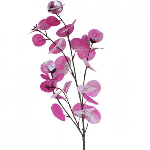 Künstlicher Zweig Eukalyptus lila 81 cm