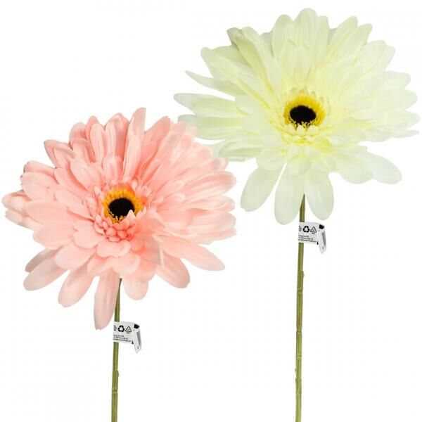 Künstliche Gerbera 76 cm 4 Stück sortiert