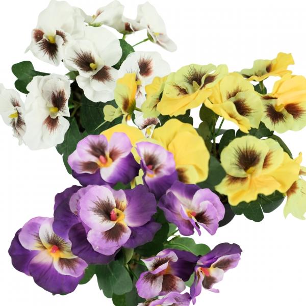 Topfpflanze Stiefmütterchen 21 cm 4 Stück sortiert