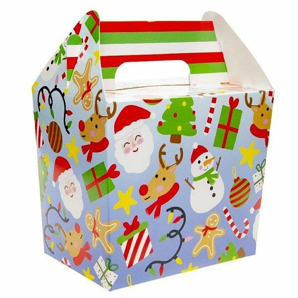 Leckerli-Box Weihnachten Karton 14 cm