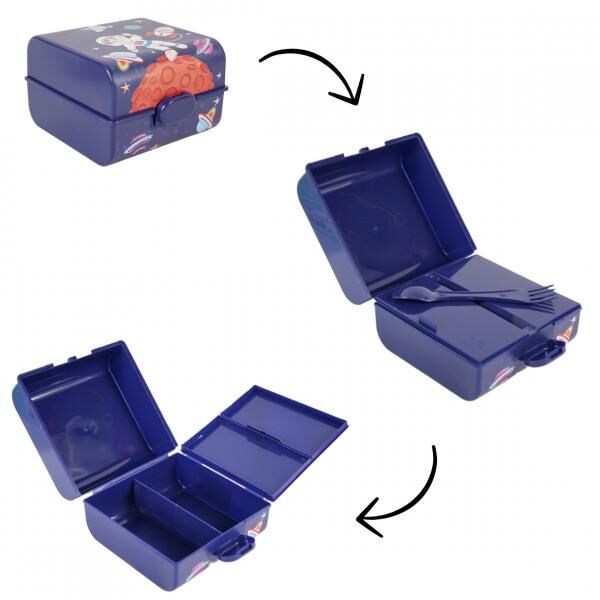 Lunchbox 14 cm 4 sortiert B-Wahl