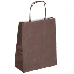 Papiertüte dunkelbraun 31 cm Satz von 250