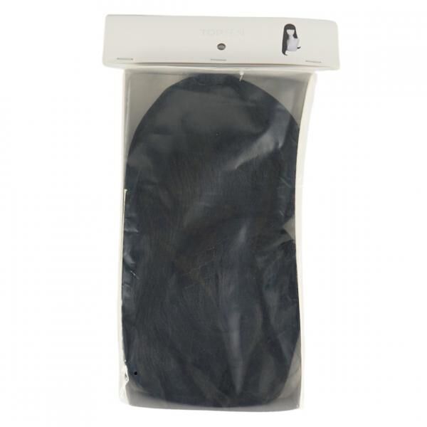 Perücke lang schwarz Einheitsgröße