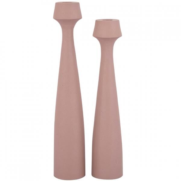 PTMD Kerzenständer Dieu alt rosa 33 cm