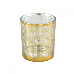 PTMD Teelichthalter Larine gold 10 cm