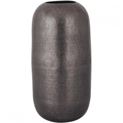 PTMD vase Yourne L aluminum gray 34 cm