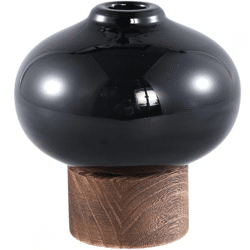 PTMD Vase Fleure dunkelblau 14 cm