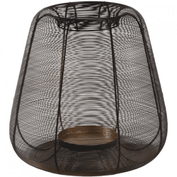 PTMD Windlicht Jaden XL schwarz 40 cm