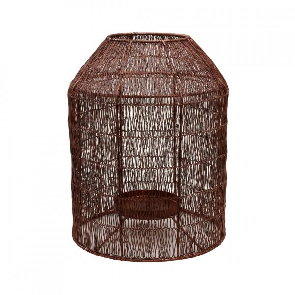 PTMD Windlicht Maddin S kupferfarbig 30 cm