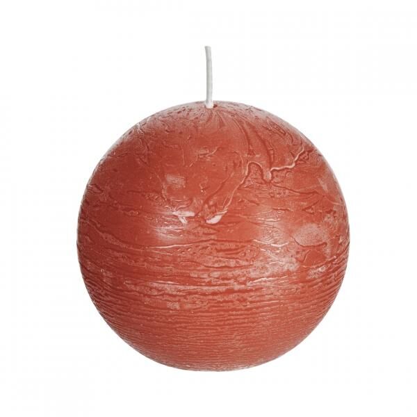 (R) Spaas ball candle ginger 8 cm