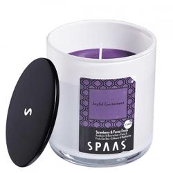 (R) Spaas Duftkerze im Glas Joyful excite 11 cm.