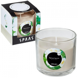 (R) Spaas geurkaars in glas Spiritual Jasmine 8 cm