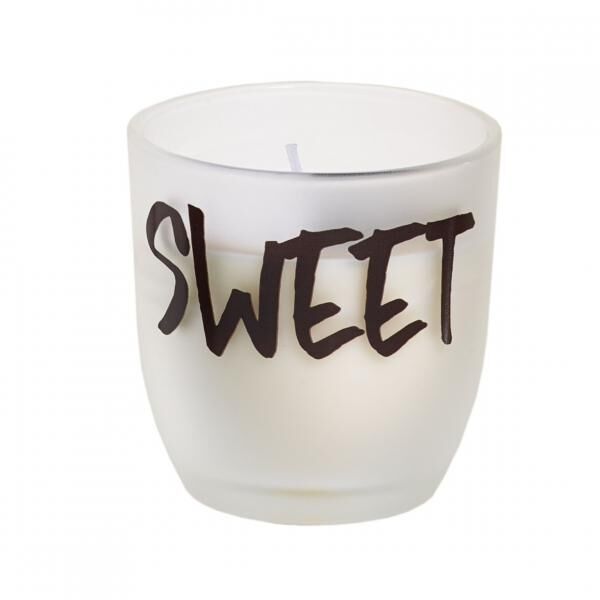 (R) Ersatzkerze im Glas Sweet 7,5 cm.