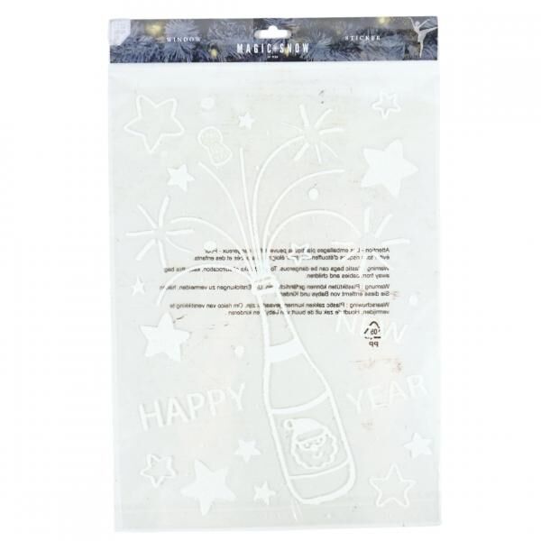 Fensteraufkleber Frohes neues Jahr 40 cm