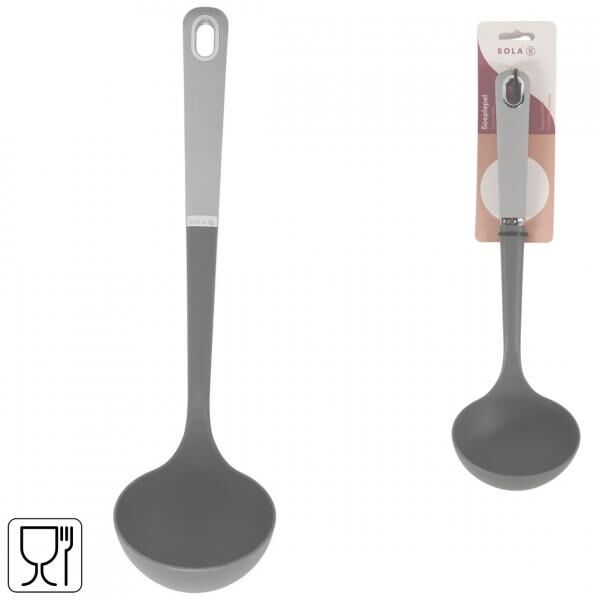 Sola Suppenkelle grau 33 cm