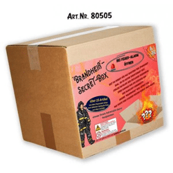 MYSTERY-BOX Brandheiß-Secret-Box für Feuerwehr-Freunde - Neuware - 15 Artikel