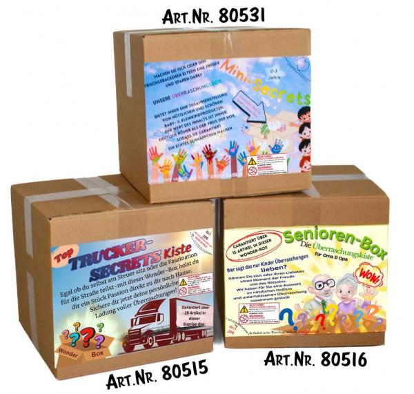 MYSTERY-BOX Überraschungsbox für Angler - Neuware - 15 Artikel