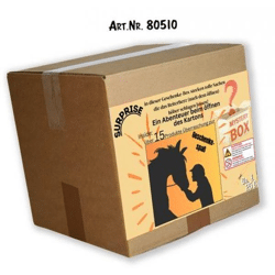 MYSTERY-BOX Überraschungsbox für Pferdefreunde - Neuware - 15 Artikel