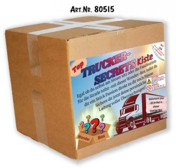 MYSTERY-BOX Überraschungsbox für Trucker - Neuware - 15 Artikel