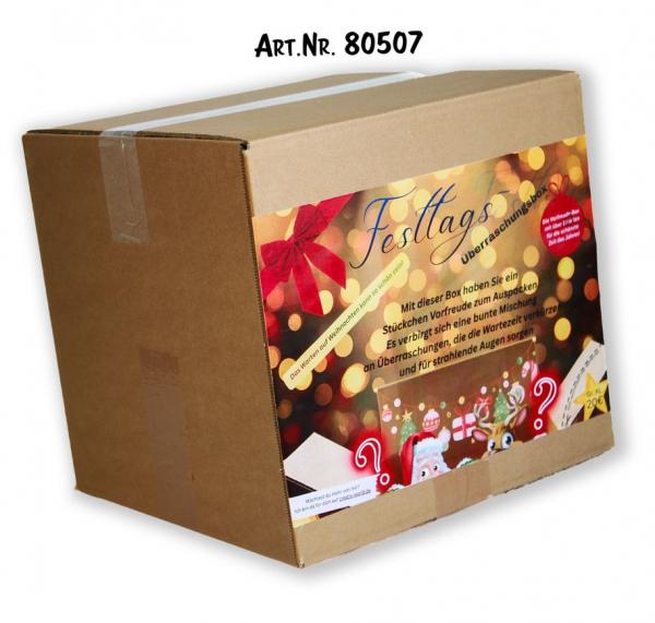 MYSTERY-BOX Überraschungsbox Weihnachten - Neuware - 15 Artikel 