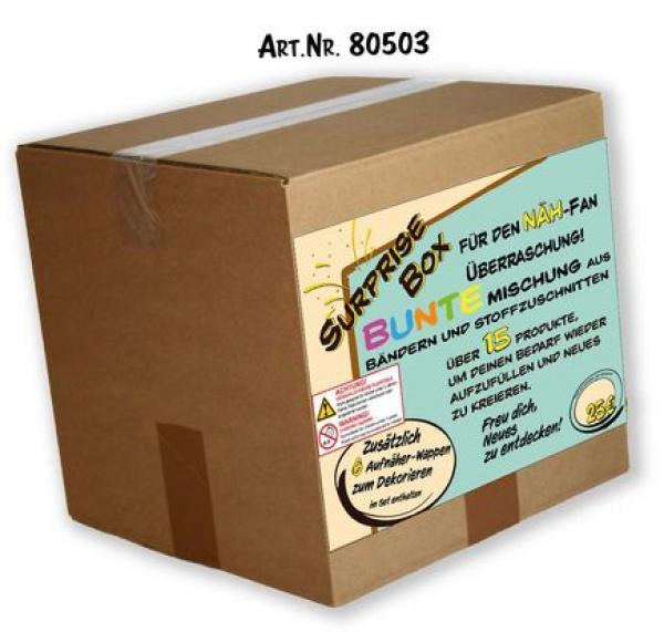 MYSTERY-BOX Überraschungskiste für Näh-Fans DIYS Neuware - 15 Artikel
