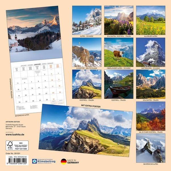 Alpen - Kalender 2026